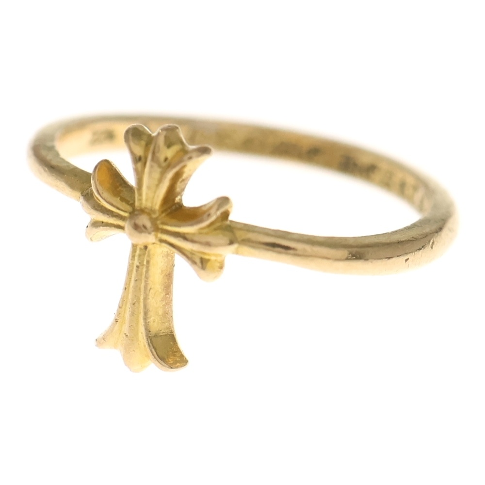 22K BUBBLGM CH CRS バブルガムCHクロスリング ゴールド Bランク