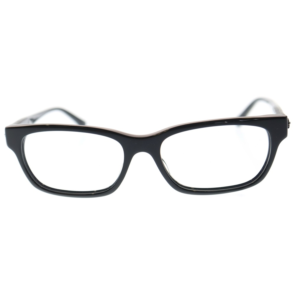 DROP BOX ドロップボックス CHプラステンプル ウェリントンフレーム メガネ サングラス メガネ 眼鏡 ブラック Bランク