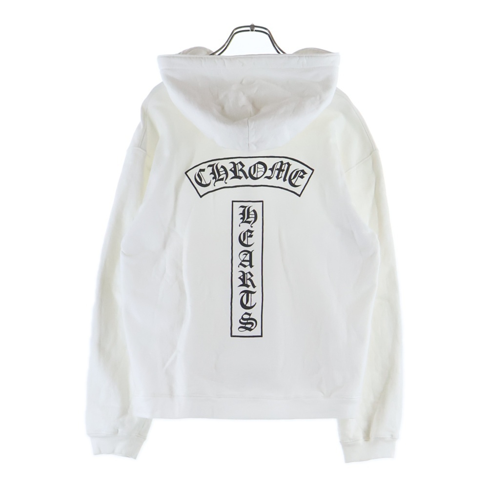 OLD T BAR DAGGER ZIP HOODIE Tバー ダガージップ パーカー ホワイト Bランク