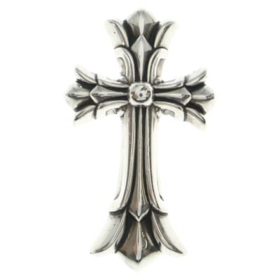 DBL CH CRS SML スモールダブルCHクロスペンダントトップ シルバー Aランク