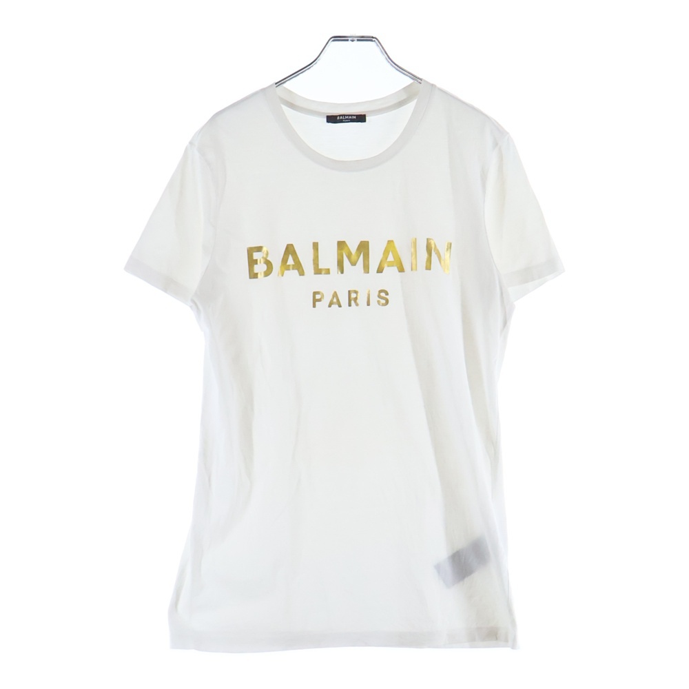 Gold Logo Tee ゴールドロゴティー クルーネック 半袖Tシャツカットソー EF000B065 ホワイト Bランク