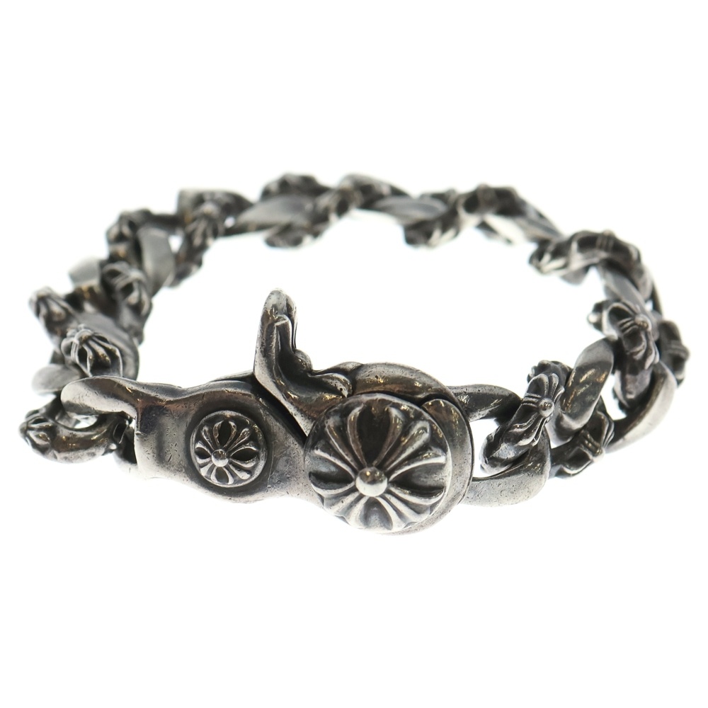 FNCY CHN LNK ファンシーリンククリップブレスレット 15リンク シルバー BCA145 Bランク