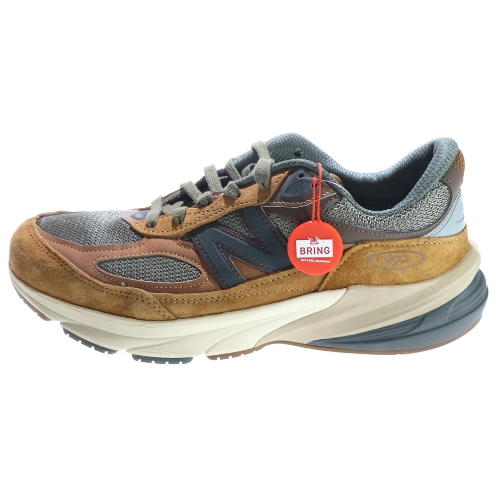 × Carhartt WIP M990CH6 カーハート ローカットスニーカーシューズ ブラウン US9.5/27.5cm Bランク