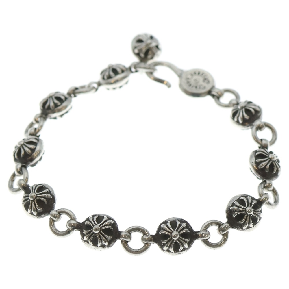 NO2 BALL #2クロスボールブレスレット シルバー BCA176 Bランク