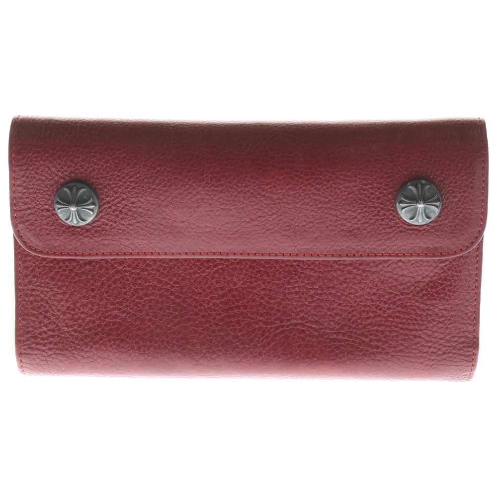 WAVE ウェーブ レザーウォレット 財布 レッド BCA374 Cランク