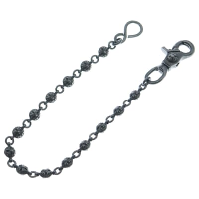 2BALL SHORT-S/1クリップショート#2クロスボール ウォレットチェーン シルバー BCA063 Cランク