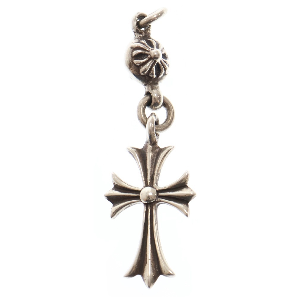 OLD 1B TNY CH CRS 1ボール タイニー CHクロス チャーム ペンダントトップ シルバー Bランク