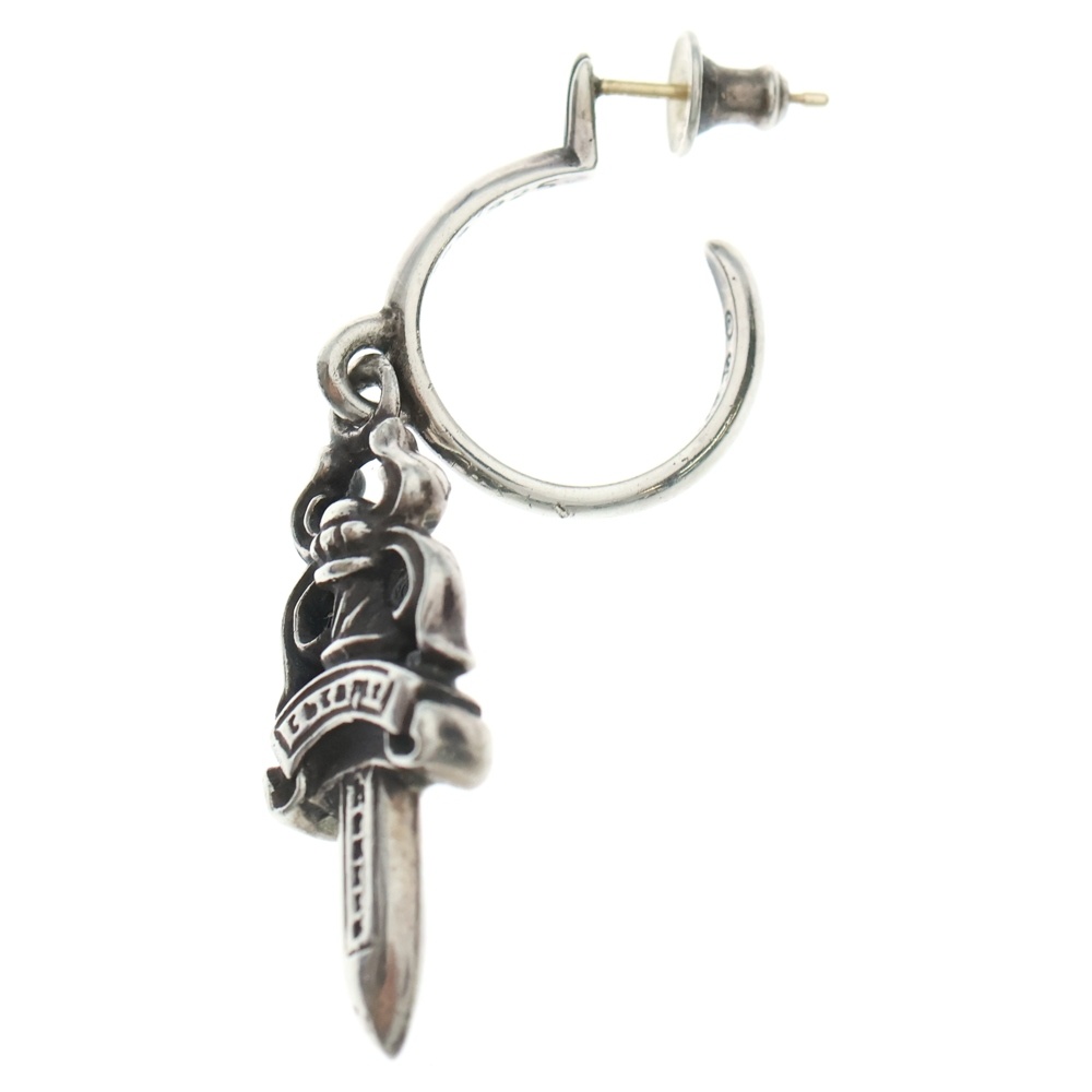 No5 DAGGER #5 ダガーフープ ピアス シルバー BCA106 Bランク