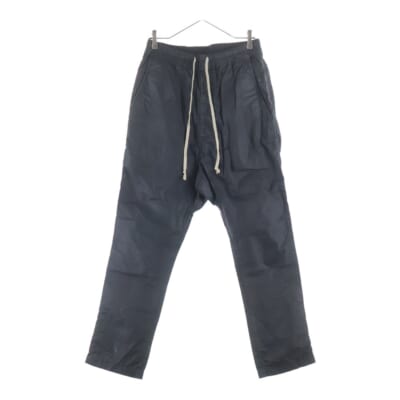 15SS WAXED DRAWSTRING PANTS ワックスコーティングドローストリングパンツ DU15S9374-WP ブラック Bランク