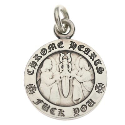 CHRM ANGL MDL V1 エンジェルメダルチャーム ペンダントトップ シルバーBCA229 Bランク