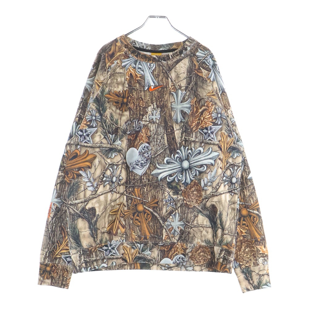 × Nike × NOCTA Drake Crewneck Sweatshirt Multi ナイキ ノクタ ドレイク クルーネックスウェットトレーナー リアルツリーカモ マルチ Sランク