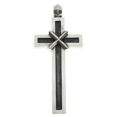 MAPPLE THORPE CRS LG メイプルソープ スモール クロスペンダントトップ シルバー BCA289 Bランク