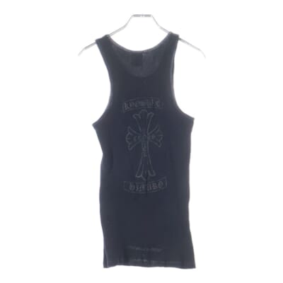 氷室京介ロゴプリント バッククロス タンクトップ Bランク