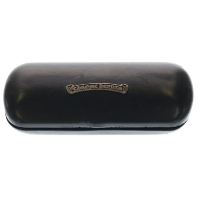 CASE イタリア製 メガネケース ブラック Bランク