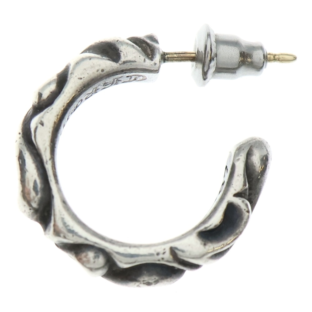 HOOP SCROOL スクロール フープピアス シルバー BCA102 Bランク