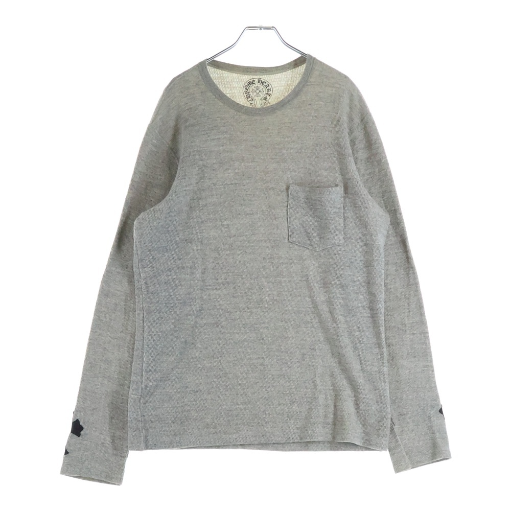 Thermal L/S 袖クロスパッチ付きサーマル 長袖カットソー Bランク