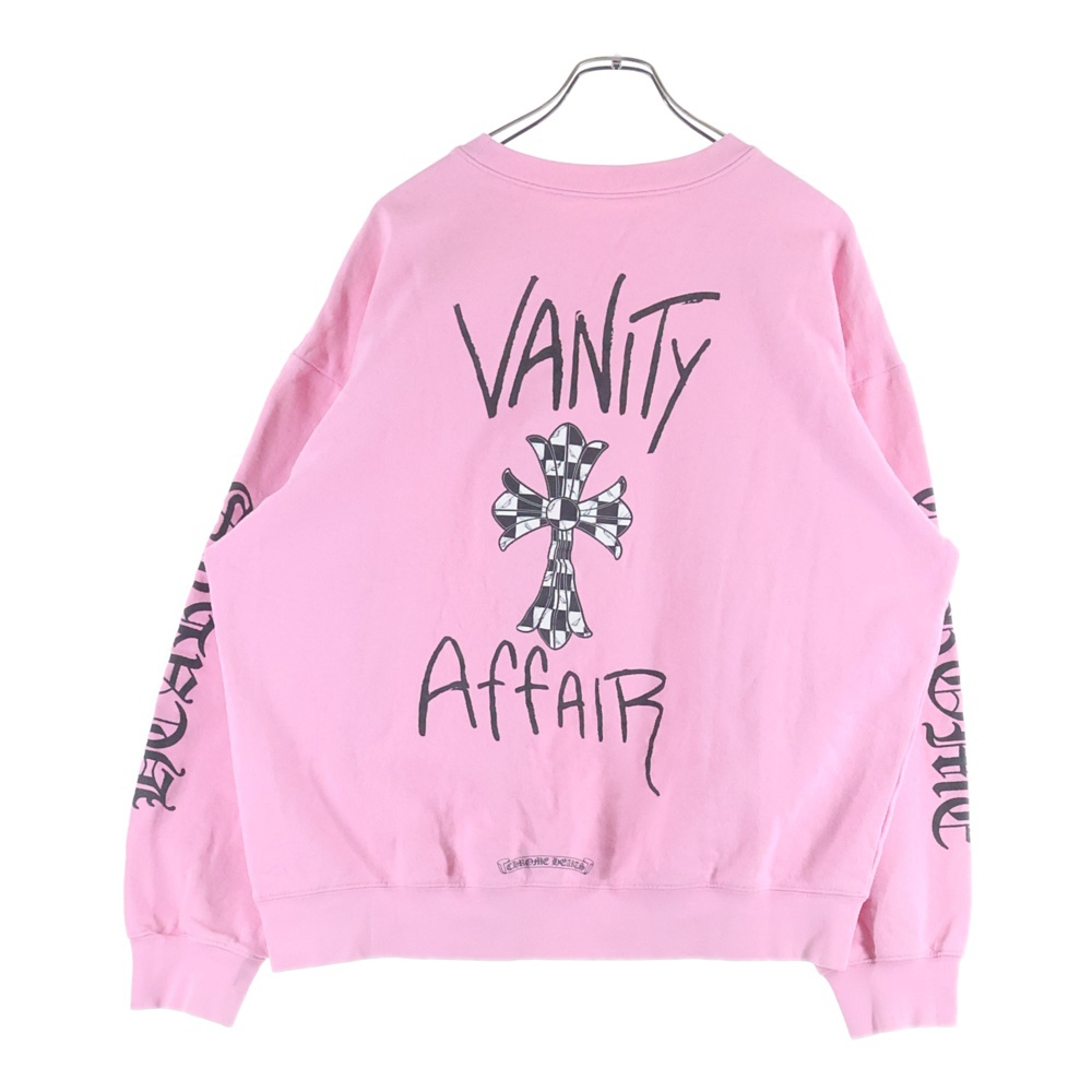 PPO VANITY AFFAIR SWTSHRT MATTY BOYバックプリント クルーネックスウェットシャツ Bランク