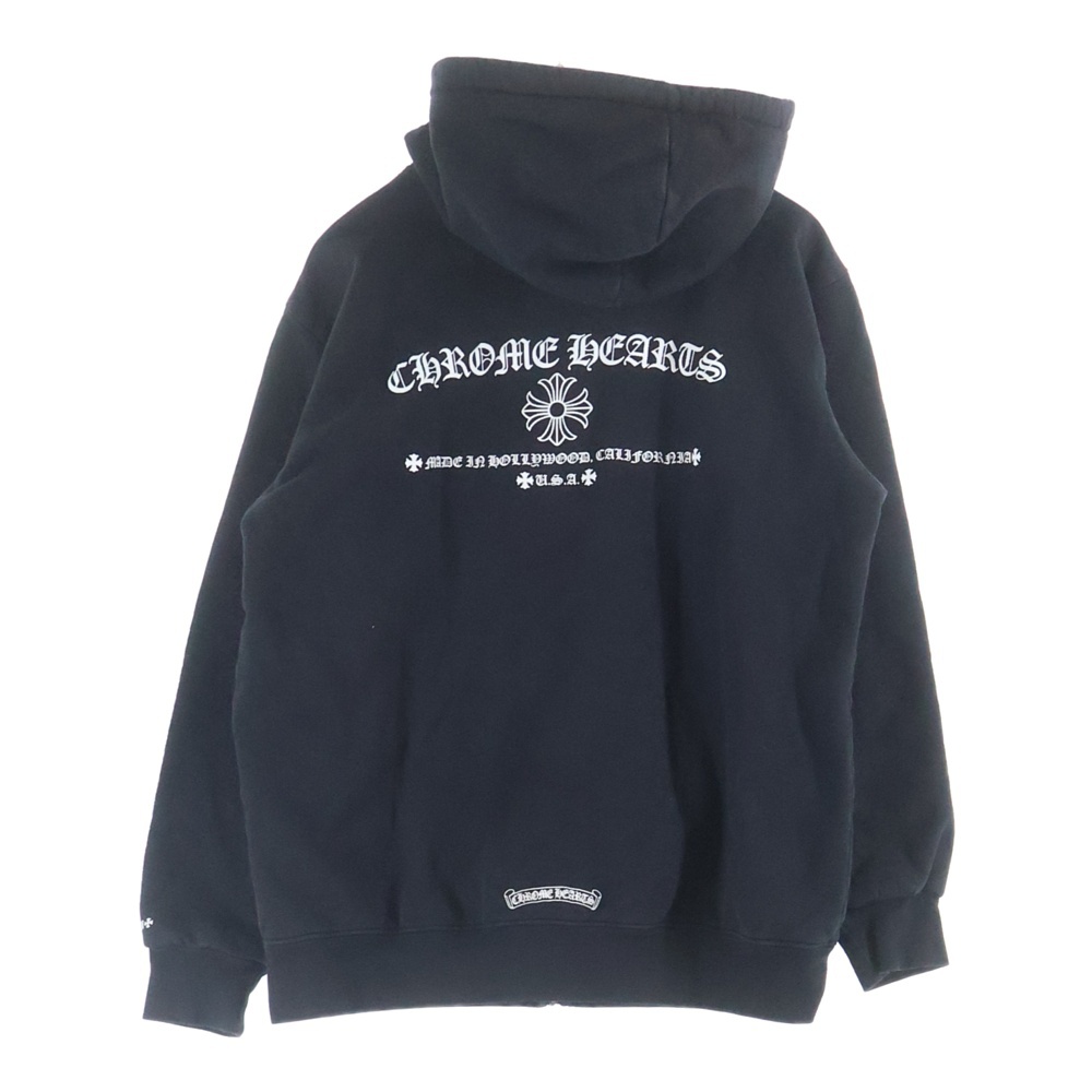 THRML HD ZIP 裏地サーマル バックCHプラスロゴプリント ジップアップパーカー Bランク