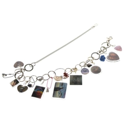 24SS 10 WORDS KEYCHAIN テンワード チャーム キーチェーン ウォレットチェーン シルバー Aランク