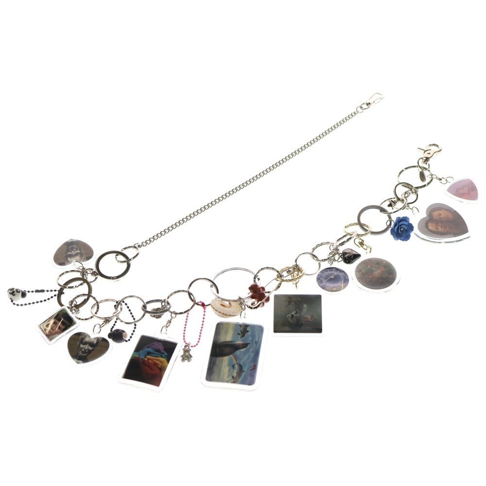 24SS 10 WORDS KEYCHAIN テンワード チャーム キーチェーン ウォレットチェーン シルバー Aランク