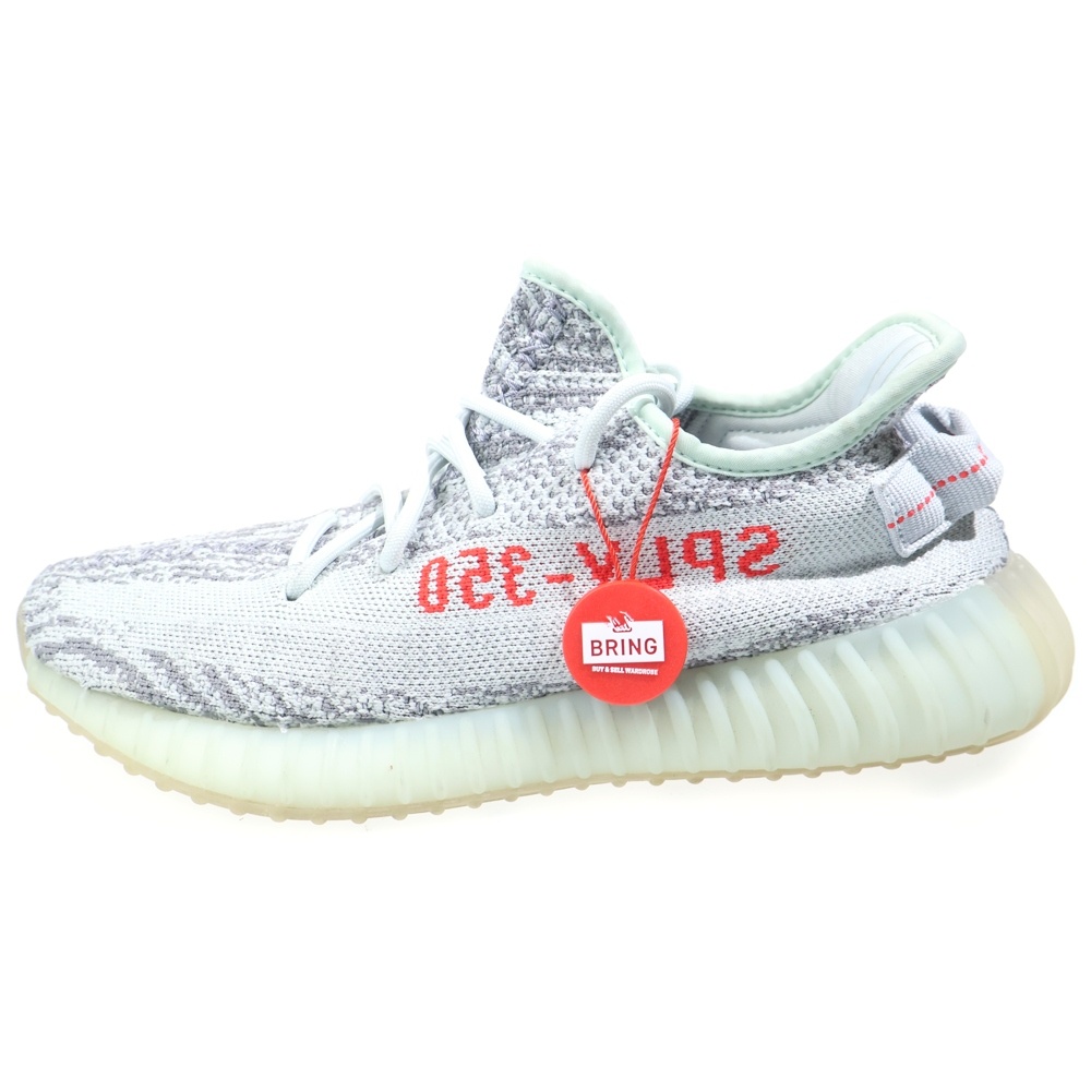 YEEZY BOOST 350 V2 BLUE TINT イージーブースト ブルーティント ローカットスニーカー グレー US7.5/25.5cm B37571 Bランク