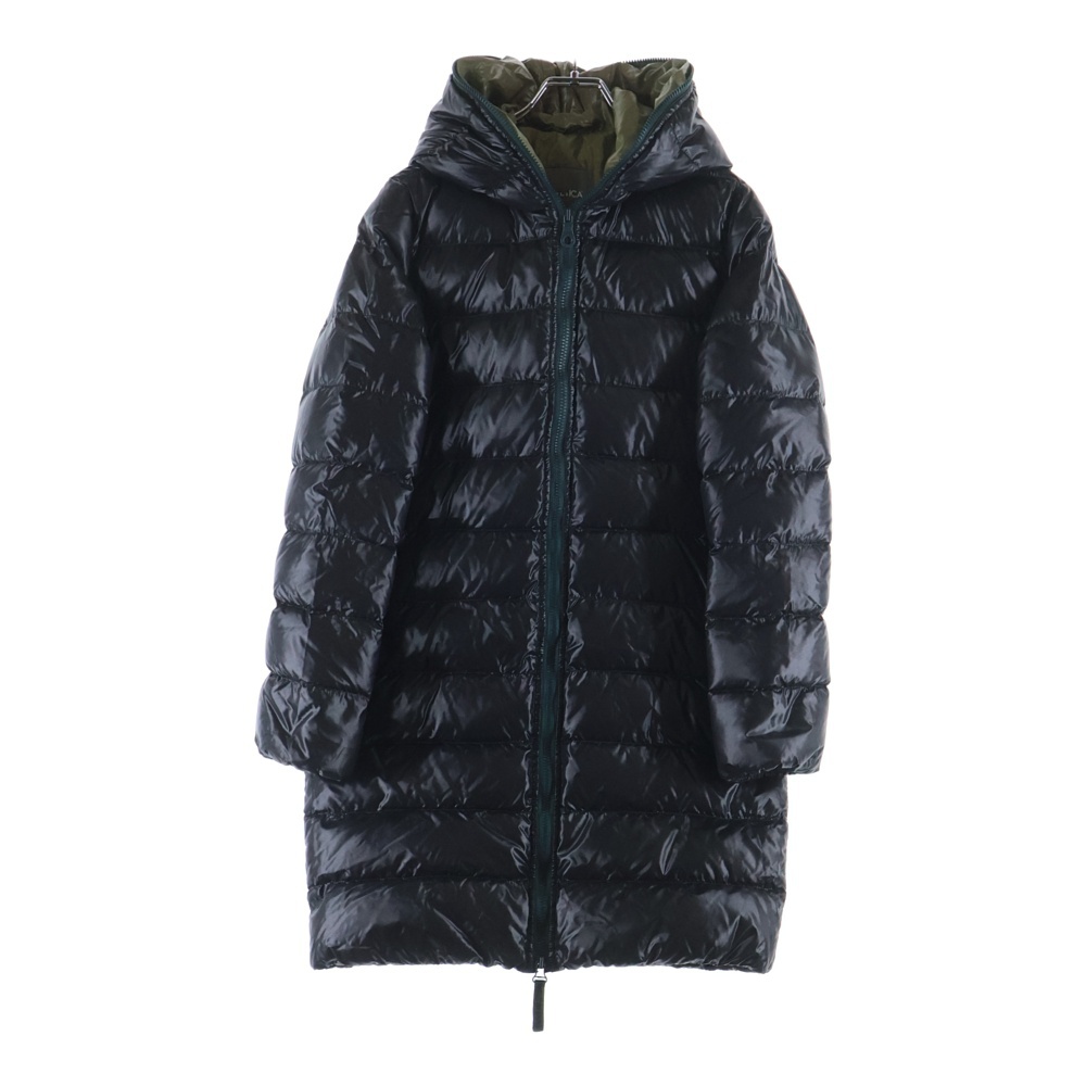 ACE アチェ フーデッドダウンコート レディース ブラック D.1140.00-1035R Bランク