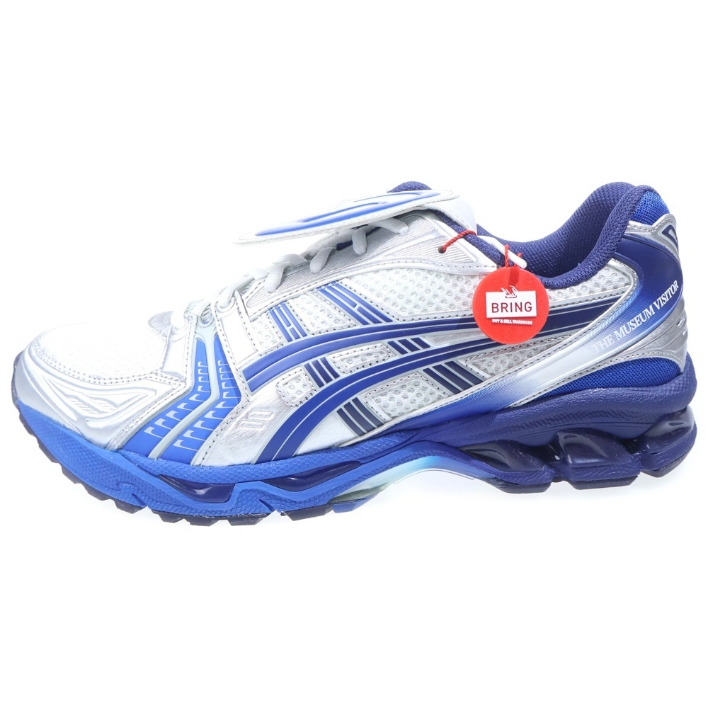 GEL KAYANO14 ゲル カヤノ ローカットスニーカー シルバー/ブルー US11.5/29cm F450724 Sランク