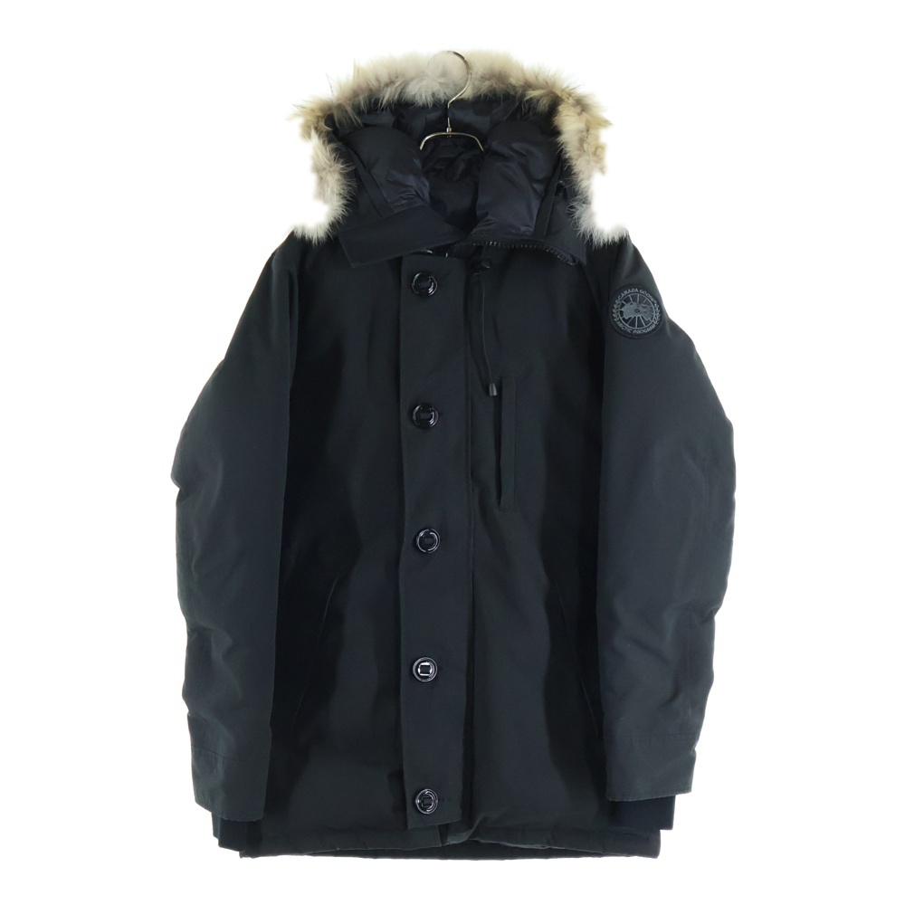 CHATEAU PARKA BLACK LABEL シャトーパーカ ファー付き フーデッドダウンジャケット ブラック 3426MB Bランク