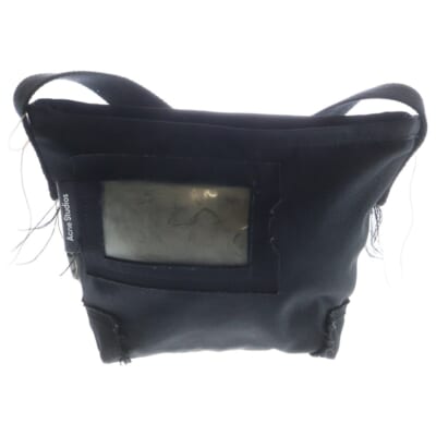 ロゴワッペン ウエストボディバッグ ブラック FN-UX-BAGS000027 Bランク