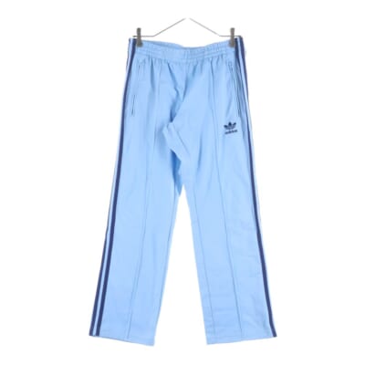 90S VINTAGE ヴィンテージ 万国旗タグ トラックパンツ ブルー 184898 Bランク