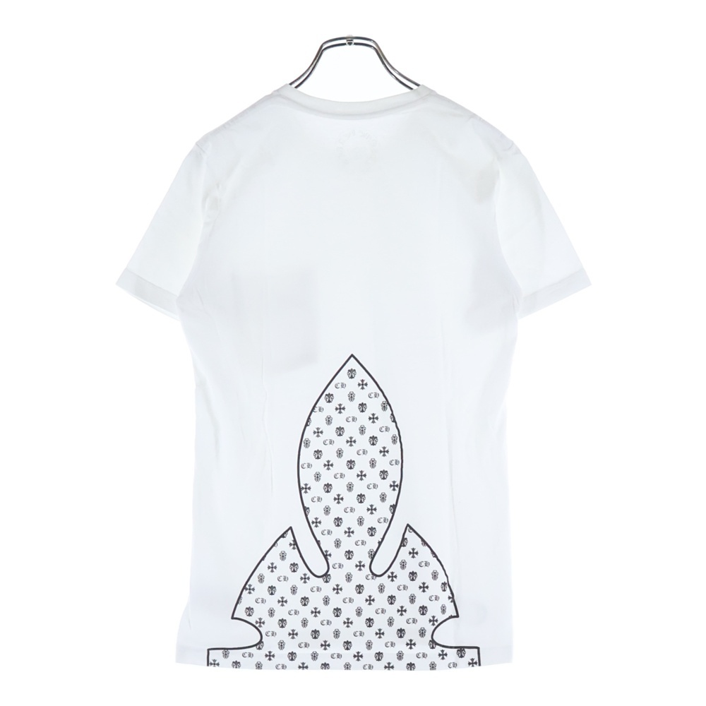 FLEURKNEE TEE フレアニー プリント クルーネック 半袖Tシャツ カットソー ホワイト Bランク