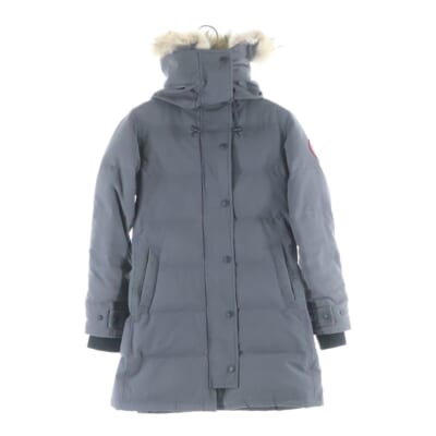 SHELBURNE シェルバーン ファーフード ダウン コート グレー レディース 3802LA Bランク