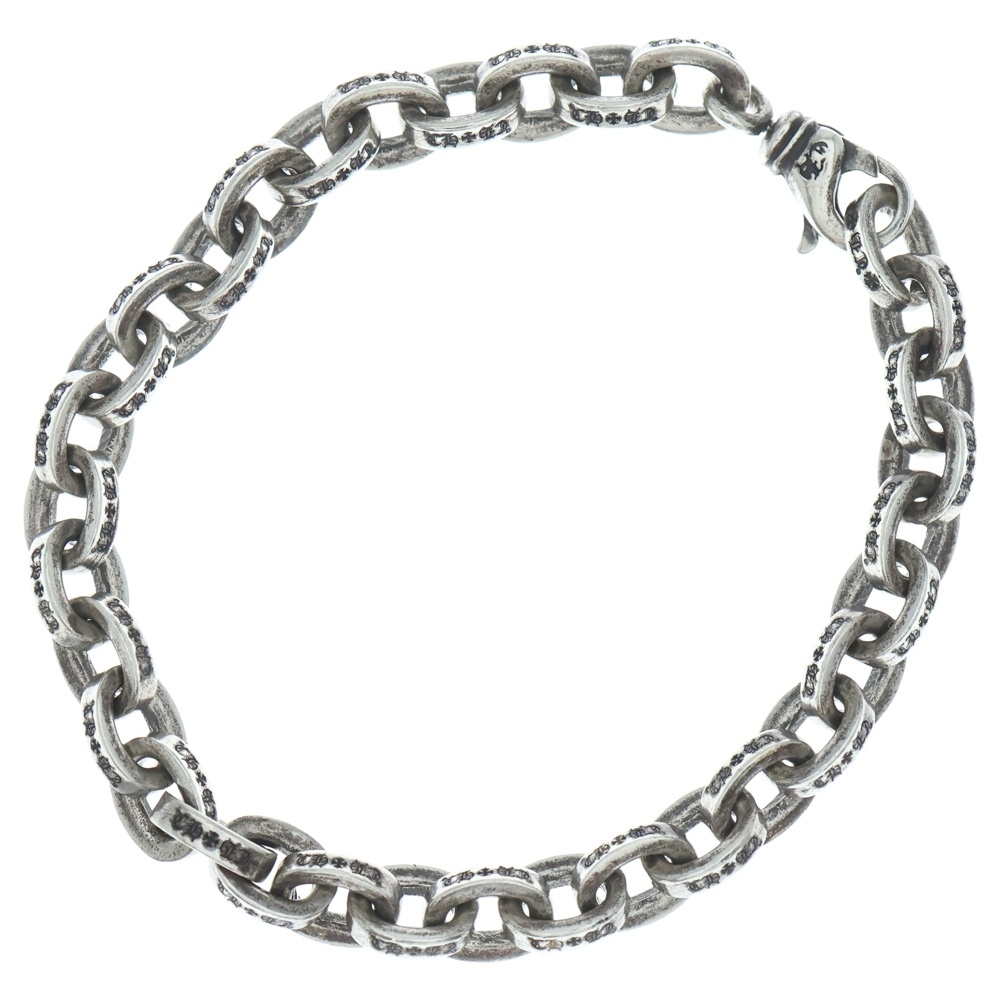 LARGE PAPER CHN ラージペーパーチェーン ブレスレット シルバー BCA170 Bランク