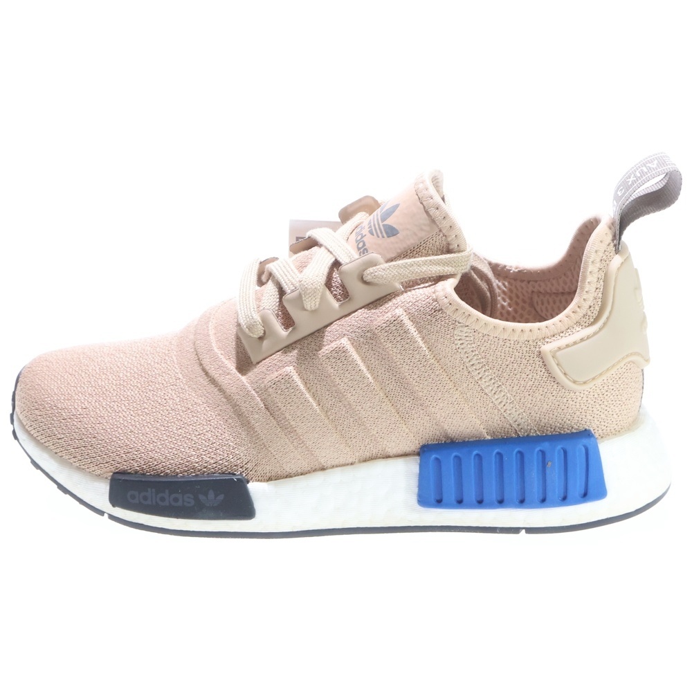 NMD R1 PALE NUDE ペールヌード ローカットスニーカー ブラウン レディース US7/25cm EE5101 Aランク
