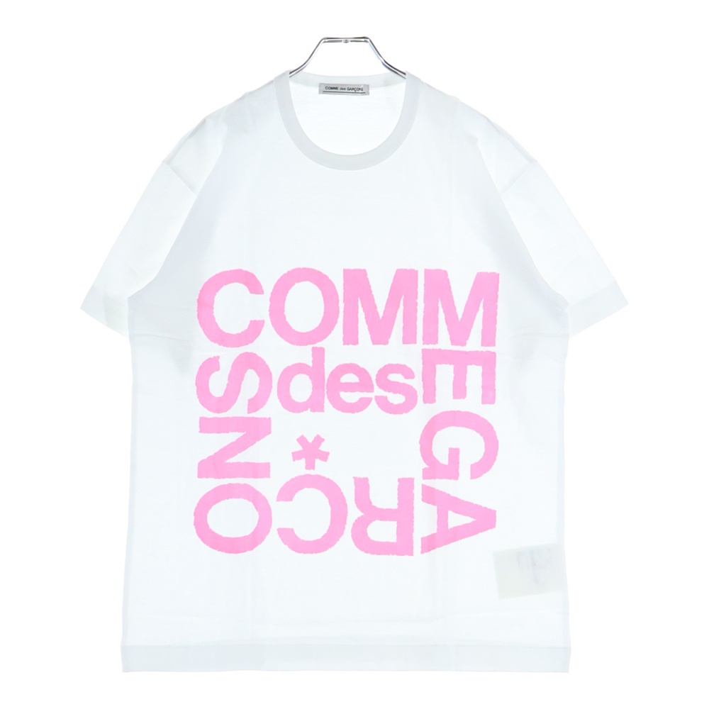 24AW AD2024 フロントロゴ クルーネック半袖Tシャツ カットソー ホワイト ON-T112 Aランク