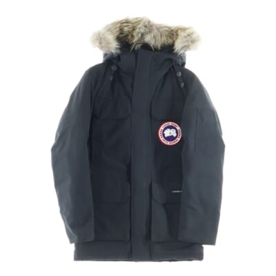 CITADEL PARKA シタデルパーカ ファーフーデッドダウンジャケット ブラック 4567JM Aランク