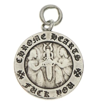 CHRM ANGL MDL V1 エンジェルメダルチャーム ペンダントトップ シルバー BCA229 Bランク