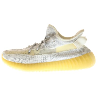 YEEZY BOOST 350 V2 STATIC 3M REFLECTIVE イージーブースト スタティック リフレクティブ ローカットスニーカー ホワイト US7/25cm EF2367 Bランク