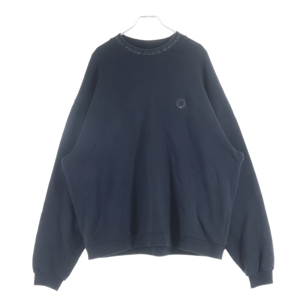 ワンポイント スウェットトレーナー ブラック Bランク