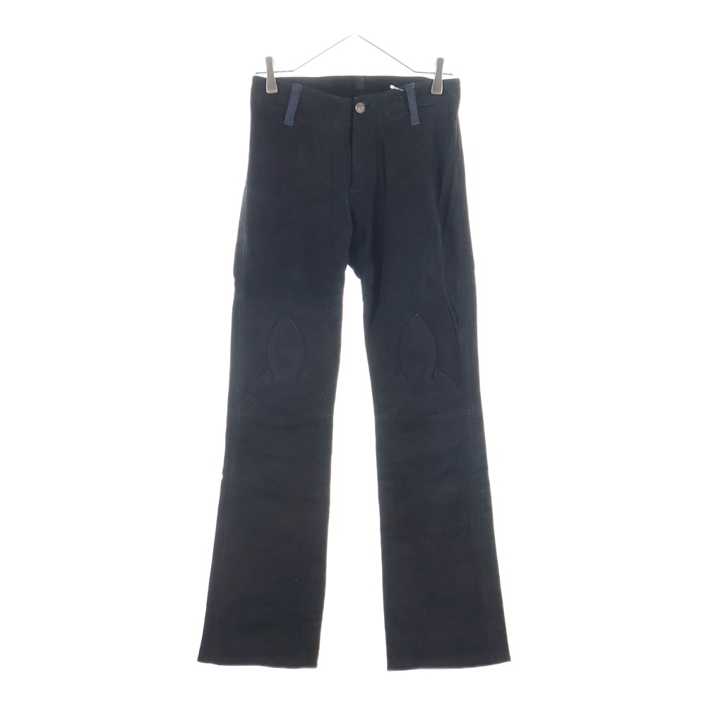 LTHR PANTS フレアニーレザーロングパンツ レディース ※オーダー品 Bランク