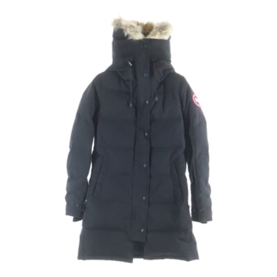 MACKENZIE PARKA マッケンジーパーカー ファーフーデッドジャケットダウンコート レディース ブラック 2302JL R Bランク