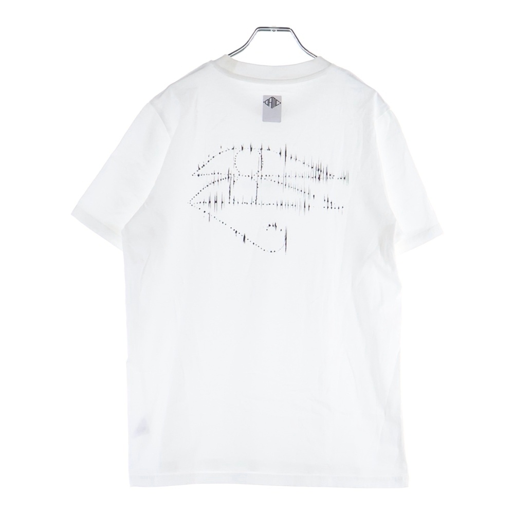 18AW Horus T shirt アワーズ プリント クルーネック半袖Tシャツ カットソー ホワイト Bランク