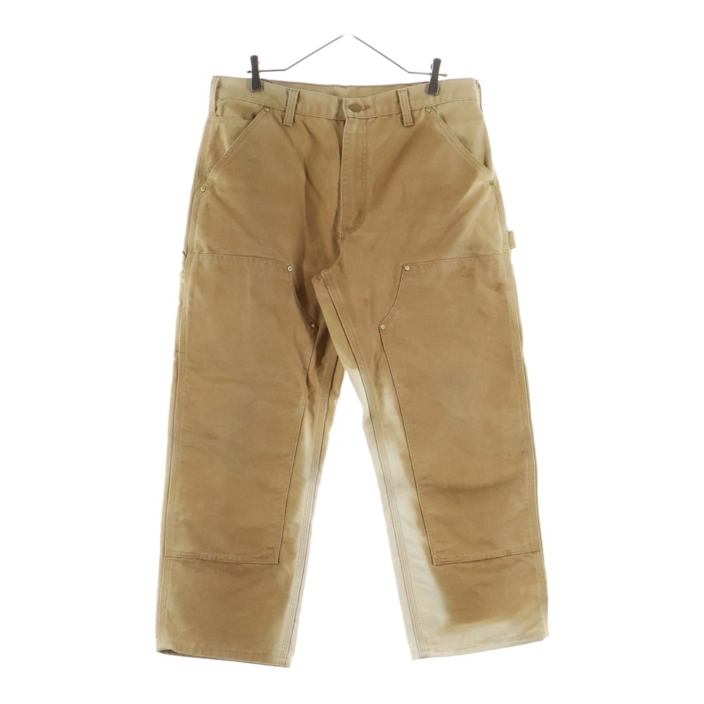 00S DOUBLE KNEE PAINTER PANTS ダブルニー ダック地 ペインターパンツ ブラウン B01-BRN Bランク