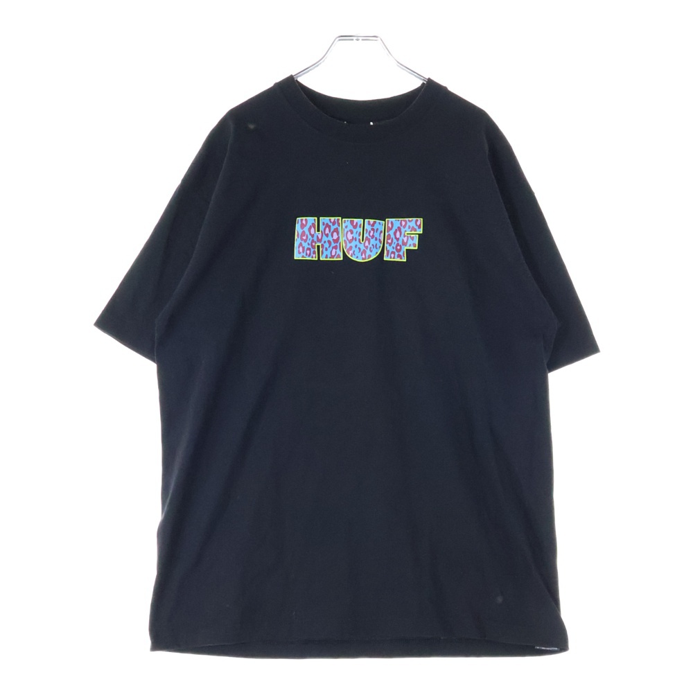 CHEATA S/S TEE レオパード ロゴプリント クルーネック 半袖Tシャツ Bランク