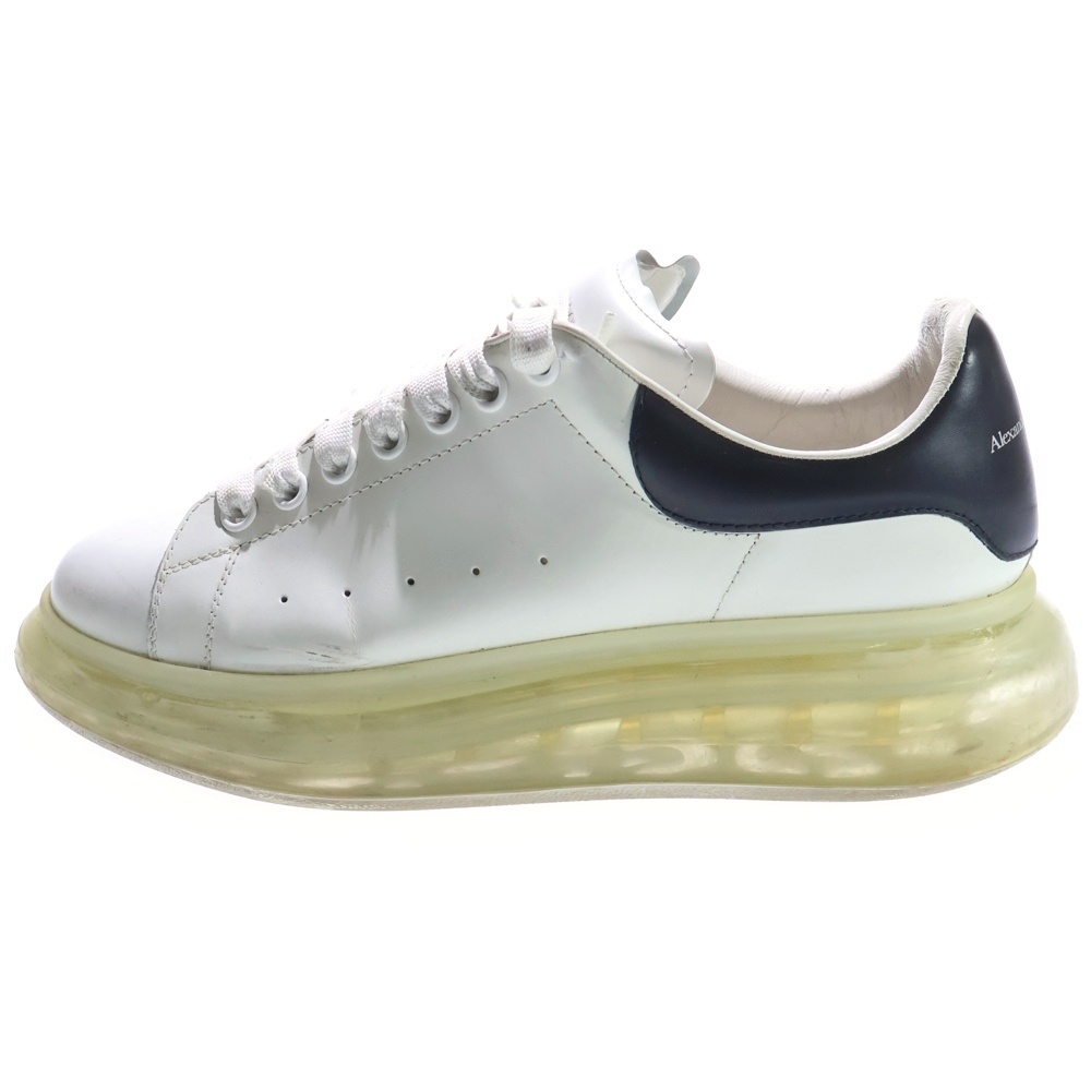 エアプラットフォーム レザー ローカットスニーカー ホワイト 604232 Bランク