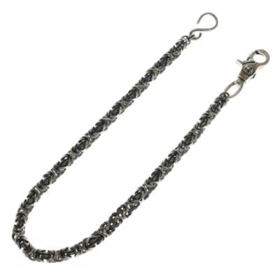 BOX BRING LONG-S/1クリップ ロング ボックスBリング ウォレットチェーン シルバー Bランク