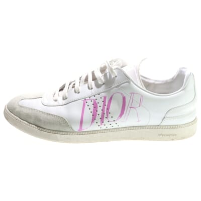 ×Alex Foxton B01 アレックス フォストン レザーローカットスニーカーシューズ ホワイト Bランク