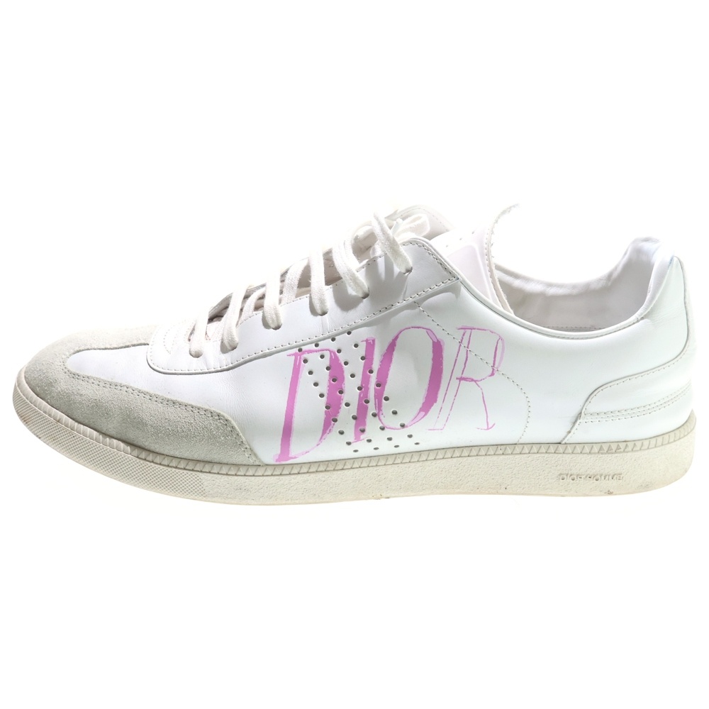 ×Alex Foxton B01 アレックス フォストン レザーローカットスニーカーシューズ ホワイト Bランク