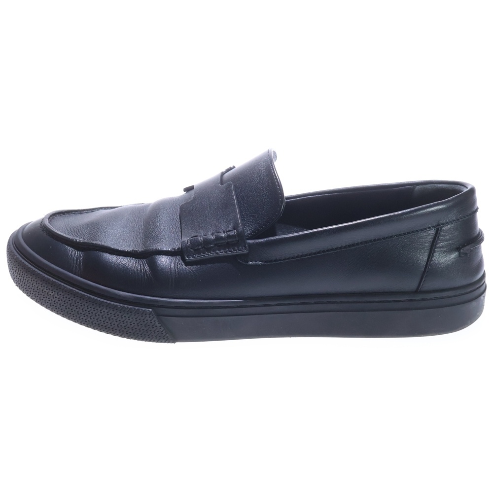 Ike Slip on イケ スリッポン レザーローカット ローファー ブラック Bランク