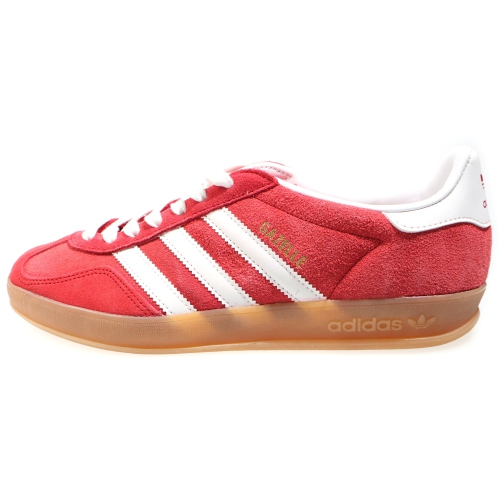 GAZELLE INDOOR ガゼル インドア ローカットスニーカー レッド US8.5/26.5cm JI2063 Aランク